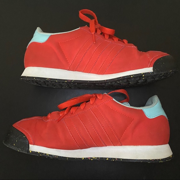 adidas | Shoes | Adidas Samoa Red | Poshmark